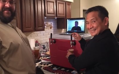 A startup tale – The Tapping of 1487 Brewery’s First Kegs Appears to be a Taste of Success.